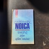 PAGINI DESPRE SUFLETUL ROMANESC - CONSTANTIN NOICA