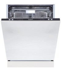 Mașină de spălat vase &icirc;ncorporată HOMEFORT HMGB0661B, 14 seturi de vase, 11 L, 6 programe, 47 dB, D, Tac&acirc;muri superioare, 60 cm, Deschizător automat d