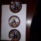 CY Lot 3 farfurioare superbe pt sosuri &amp; aperitive / impecabile / portelan China