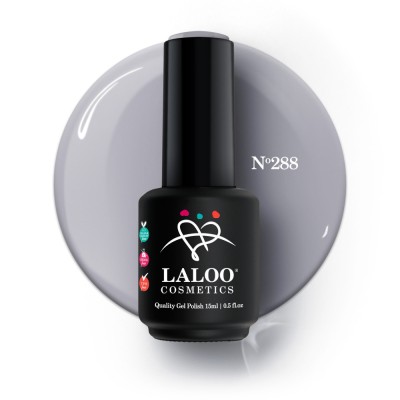 288 Coud Grey | Laloo gel polish 15ml foto