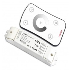 Controller LED wireless LTECH, M1+M3-3A, 3x3A, 12-24V, RF 433.92MHz, telecomanda inclusa, pentru benzi LED dimabile RGB CCT