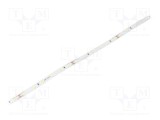 Banda LED albă 2835 60 LED/m 8mm IP33 6W/m CRI 80 POS