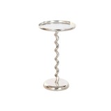 Cumpara ieftin Masa laterală Home ESPRIT Argintiu 35 x 35 x 61 cm