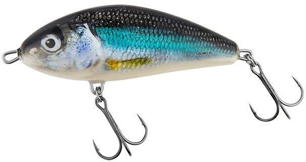 Salmo Wobler Fatso Sinking Spotted Holo Smelt 12 cm