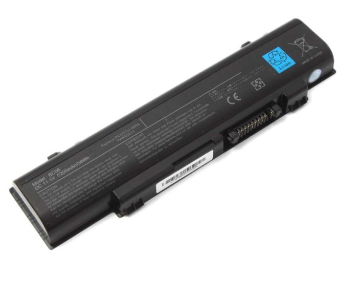 Baterie ToshibaQosmio F60 Series, Qosmio F750 3D Series, Qosmio F750 Series, Qosmio F755 3D Series, Qosmio
