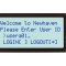 Afișaj LCD alfanumeric 20x4 gri LED