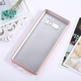 Cumpara ieftin Husa Samsung Galaxy Note 8 Glomax Perfect Fit Rose Gold, TPU, Rezistenta Socuri, Praf, Zgarieturi