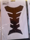 Stickere protectie si ornament motocicleta, 4 bucati, 3 carbon si 1 negru - Pret promotional pachet 4 stickere