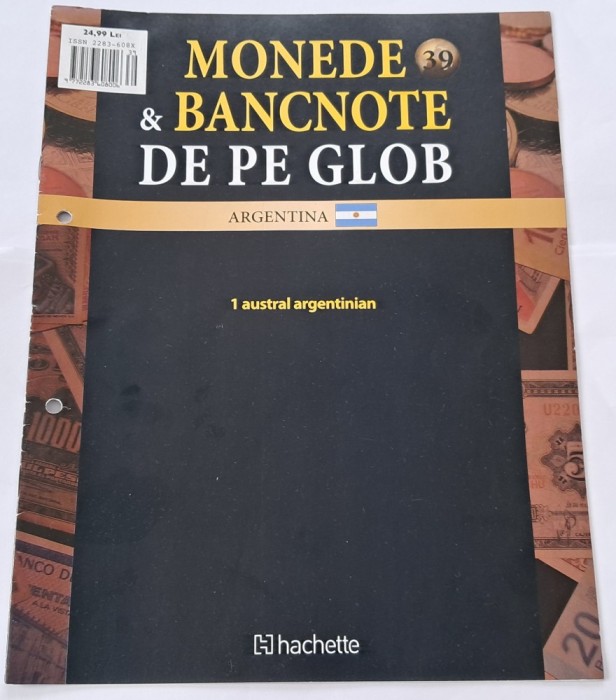 Monede &amp; Bancnote de pe Glob, Argentina, nr 39