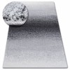 Covor Shadow 8621 negru si alb, 80x150 cm