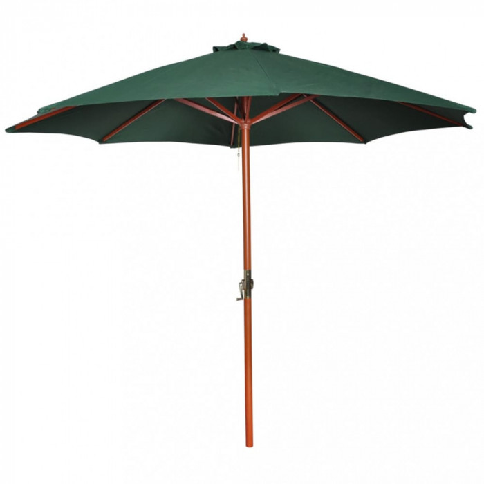 Umbrela de soare, verde, 258 cm GartenMobel Dekor