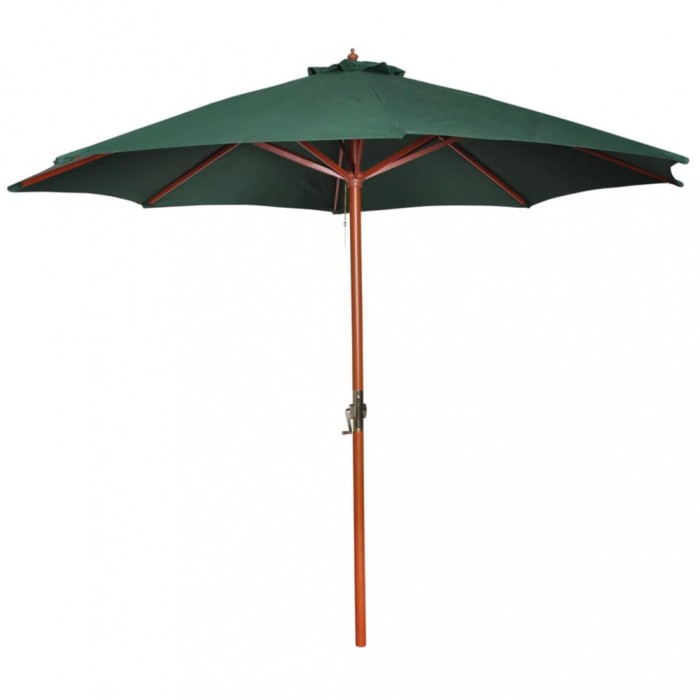 Gossi umbrela de soare, verde, 258 cm
