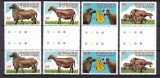 Barbados 1982 fauna MI 547-550 perechi cu punte MNH