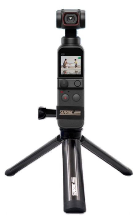 Stabilizator si Mini Trepied, STARTRC, compatibil Osmo Pocket 2, Pocket 3, inel prindere, surub 1/4