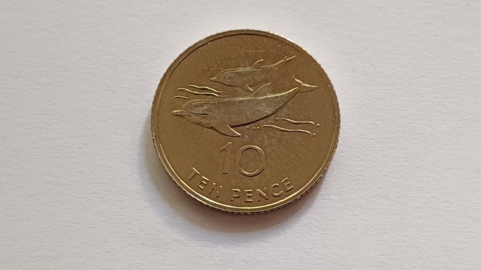 Sf&acirc;nta Elena și Ascension -10 pence, 2003 UNC