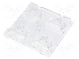 Lentilă LED pătrată transparentă LEDIL CREE/TOSHIBA H: 7mm