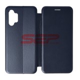 Husa Flip Round Samsung Galaxy A32, Midnight Blue, Protectie Completa