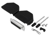 Mufă D-Sub HD 44 Pin Mamă Lipire pe Cablu - Set Complet