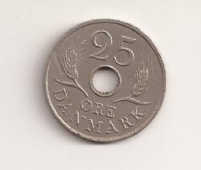 Moneda Danemarca - 25 Ore 1967 v3 foto