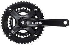Angrenaj pedalier Shimano Tourney FC-TY501-2, 46*30T, brat 170mm, pentru 7/8 vit... Cod:EFCTY5012C60XLB