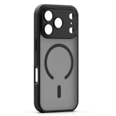 Husa MagSafe Anti Shock TPU + Sticlă Securizată pentru Apple iPhone 17 Po Max, Transparentă