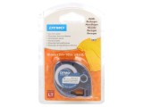 Bandă Albă 12mm x 2m cu Text Negru pentru DYMO LT100H