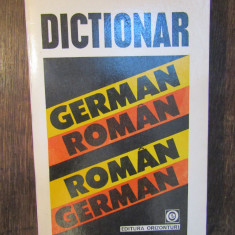 DICTIONAR GERMAN-ROMAN, ROMAN GERMAN- I.G. LAZARESCU