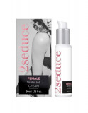 Crema 2Seduce Sensual, pentru cresterea libidoului, stimularea clitorisului si orgasm intens, 50 ml