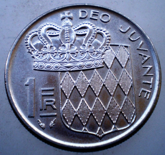 2.236 MONACO RAINIER III 1 FRANC 1978 XF