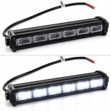 Cumpara ieftin Proiector LED 18W 12V-24V, 6 LED, 6000K, IP67, 18 cm