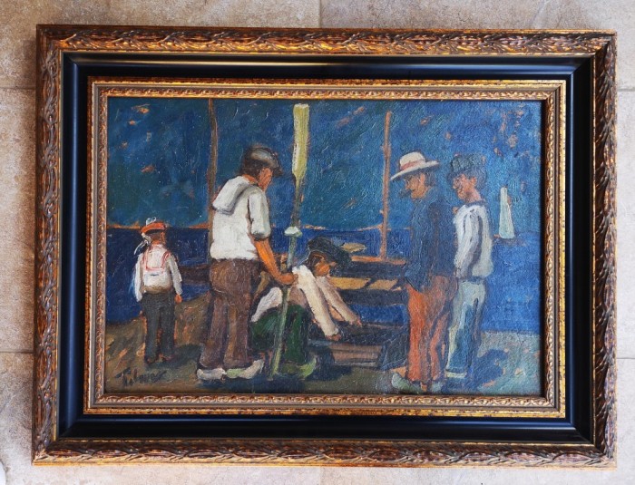 Tablou autentic Erno Tibor (1885-1945)