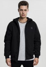 Hooded Cotton Zip Jacket foto