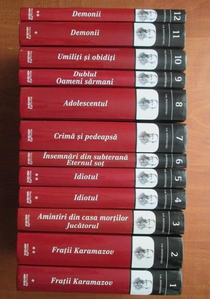 Fiodor Mihailovici Dostoievski - Opere complete 12 volume (2011, ed. cartonata)