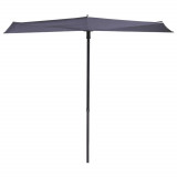 Madison Umbrelă de soare balcon Sun Wave, albastru safir, 270x150 cm