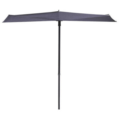 Madison Umbrelă de soare balcon Sun Wave, albastru safir, 270x150 cm foto