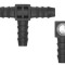 Teu spalator parbriz cu 3 cai universal, 8,5x8,5x8,5 mm, 5 buc la set