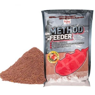 Nada Carp Zoom Method Feeder Orange Chocolate 1kg foto
