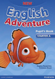 New English Adventure Starter A, Pupil&#039;s Book + DVD - Paperback brosat - Cristiana Bruni, Regina Raczyńska - Pearson