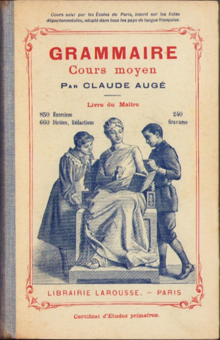 HST C4203N Grammaire Cours moyen par Claude Aug&eacute;