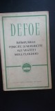 myh 712s - Defoe Intamplarile fericite si nefericite ale vestitei Moll Flanders