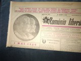 ZIARUL ROMANIA LIBERA 30 APRILIE 1950