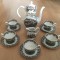 Set - ceai / cafea - portelan Englezesc - Myott - Country Life - 1982 - 5 pers