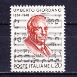 TSV$ - 1967 MICHEL 1241 ITALIA MNH/** LUX, Nestampilat