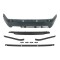 Set bara spate BMW Seria 3 (E46), Sedan, 06.1998-06.2005, cu gauri senzori parcare; grunduit, de vopsit; type M-Tech; cu bandouri, cu spoiler; cu gau