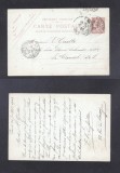 France 1903 Postal History Rare Old postcard Postal stationery Paris DB.346