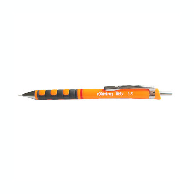 Creion mecanic Rotring Tikky 0.5 mm portocaliu neon foto
