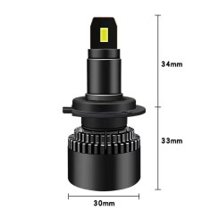 Becuri led auto csp mini Canbus 30w set de 2 buc