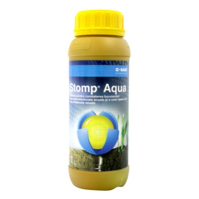 Stomp Aqua 1L, erbicid preemergent selectiv, BASF, combate buruienile monocotiledonate anuale si unele dicotiledonate anuale in culturile de porumb, f foto