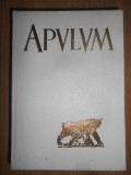 Acta Musei Apulensis. Apulum. Arheologie, Istorie, Etnografie volumul 10