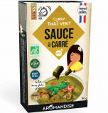 Sos thai curry verde bio, 5 cuburi, 90g, Aromandise